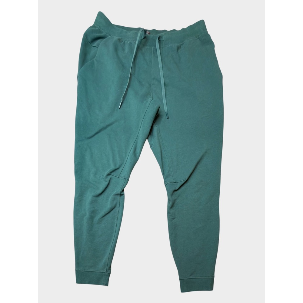 Lululemon City Sweat Jogger Pants Mens Green French Terry Sweatpants Large